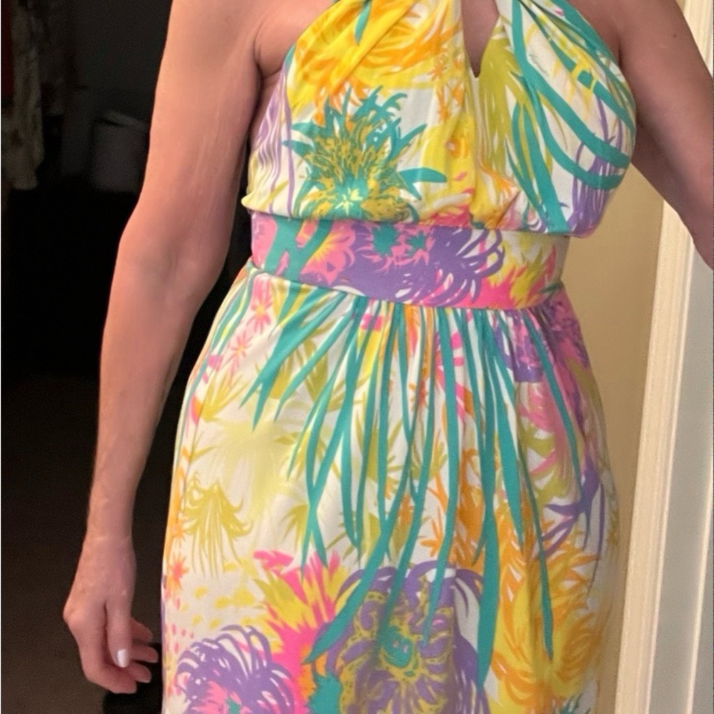 Milly Multicolor Backless Dress